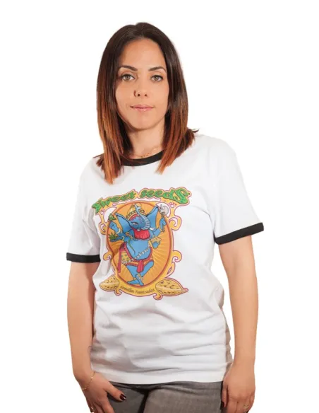 Camiseta Ringer Logo original unisex